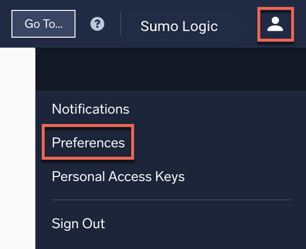 Account Preferences