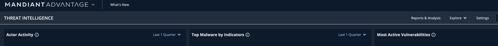 Mandiant advantage threat intelligence 2
